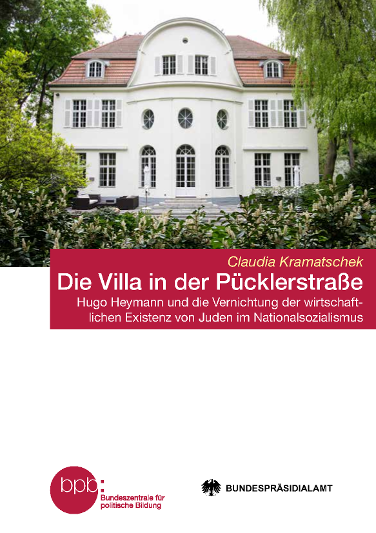 Broschüre "Die Villa in der Pücklerstraße" zum Download